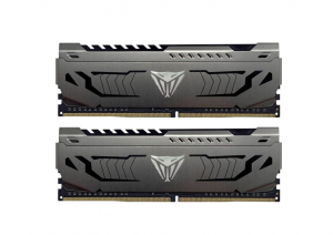 64GB 3600MHz DDR4 RAM Patriot Viper Steel CL18 sz&uuml;rke (2x32GB) (PVS464G360C8K)