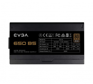 EVGA 650 B5 650W moduláris tápegység (220-B5-0650-V2)