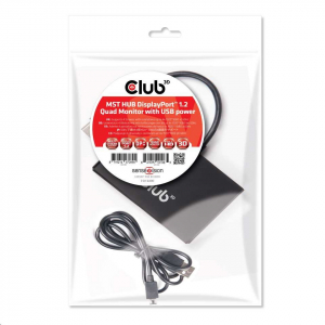 CLUB3D Displayport 1.2 - 4x Displayport HUB (CSV-6400)
