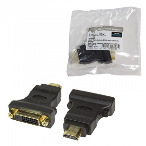 LogiLink DVI-HDMI Adapter DVI 24+1F /19M   (AH0002)