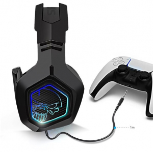 Spirit of Gamer XPERT-H900 vezeték nélküli mikrofonos fejhallgató fekete (MIC-XH900)