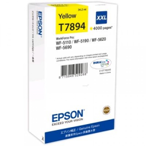 Epson T7894 XXL sárga patron (C13T789440)