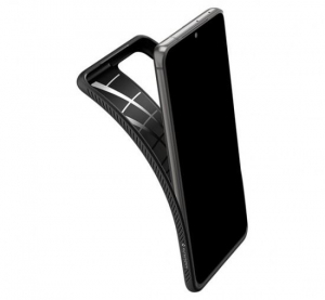 Spigen Liquid Air Samsung (G998) Galaxy S21 Ultra tok fekete (ACS02350)