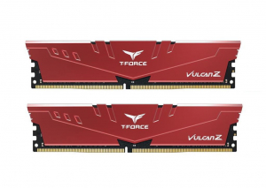 32GB 3200MHz DDR4 RAM Team Group Vulcan Z Red CL16 (2x16GB) (TLZRD432G3200HC16FDC01)