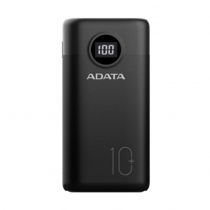 ADATA P10000QCD Power Bank 10000mAh fekete (AP10000QCD-DGT-CBK)