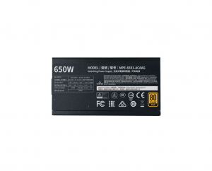 Cooler Master 650W MWE Gold 650 V2 tápegység (MPE-6501-AFAAG-EU)