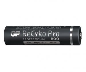 GP ReCyko Pro Professional AAA (HR03) 800mAh akku (4db/csomag) (B22184)