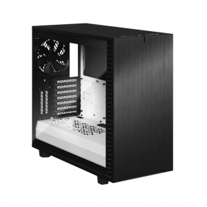 Fractal Design Define 7 Clear Tempered Glass Black/White táp nélküli ablakos ház fekete-fehér (FD-C-DEF7A-05)