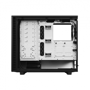 Fractal Design Define 7 Clear Tempered Glass Black/White táp nélküli ablakos ház fekete-fehér (FD-C-DEF7A-05)