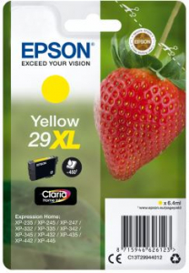 Epson 29XL Claria tintapatron sárga (C13T29944012)