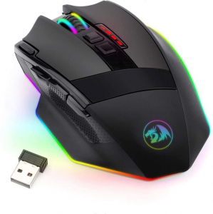 Redragon M801P-RGB Sniper Gaming tölthető egér fekete