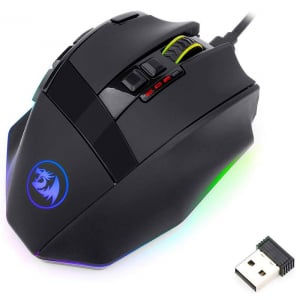 Redragon M801P-RGB Sniper Gaming tölthető egér fekete