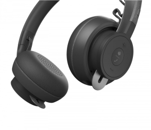 Logitech MSFT Teams Zone Wireless Bluetooth mikrofonos fejhallgató fekete (981-000854)