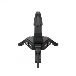 Canyon 2az1-ben egérkábel-vezető és USB Hub fekete (CND-GWH100)