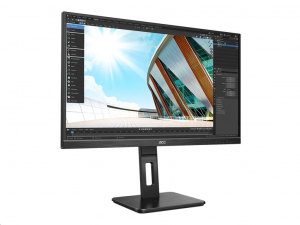 27" AOC 27P2Q LCD monitor fekete